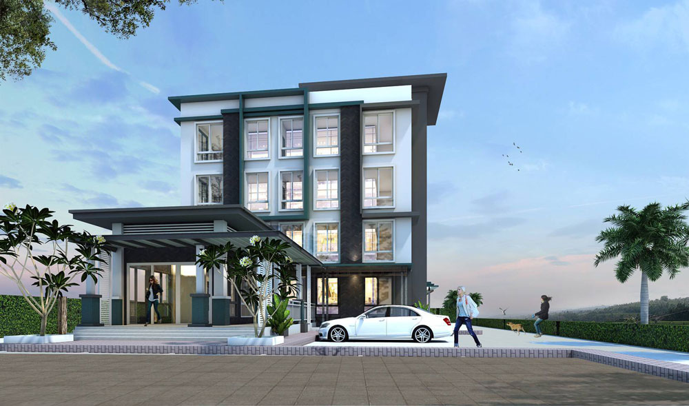 อพาร์ทเมนท์ 4 ชั้น นิคมพัฒนา ระยอง