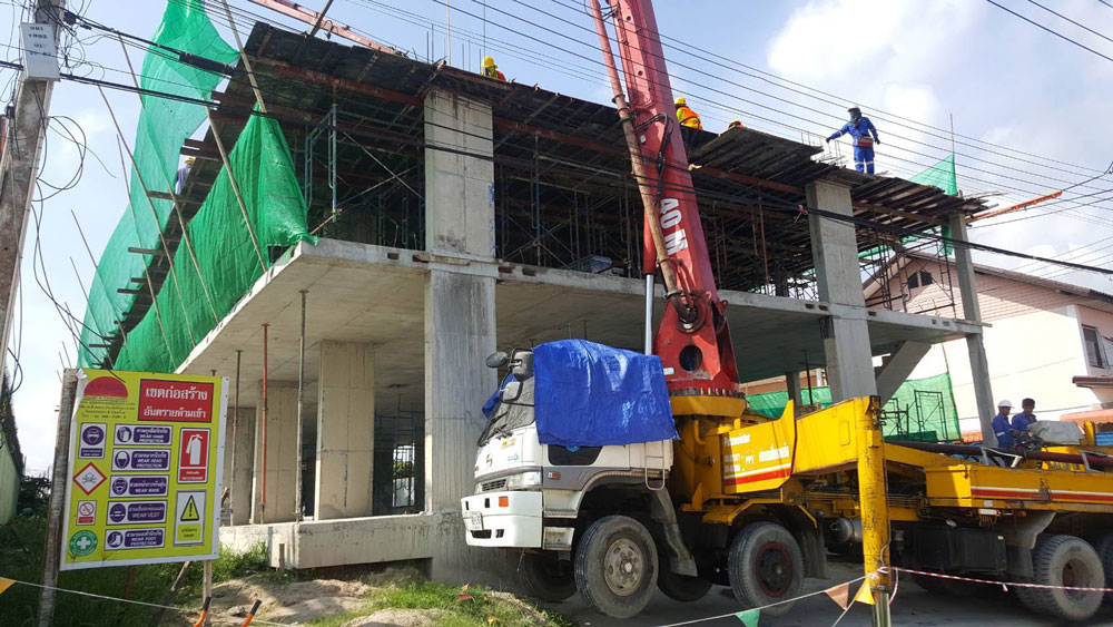 งานโรงแรม 6 ชั้น 80 ห้อง อ.ปลวกแดง ระยอง